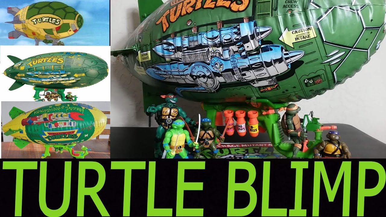 RETRO-WED: 1988 TURTLE BLIMP TMNT REVIEW AND COMPARISONS
