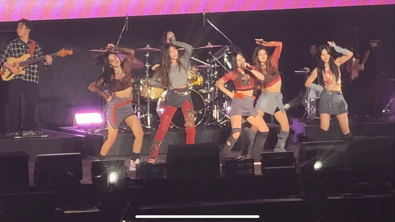 OMG at Coke Studio SUPERPOP JAPAN Day 2 (10/08) #NewJeans
