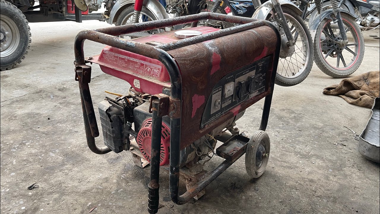 Full Restoration of old Generator 2.5KW engine | overhaul patrol generator engine ￼