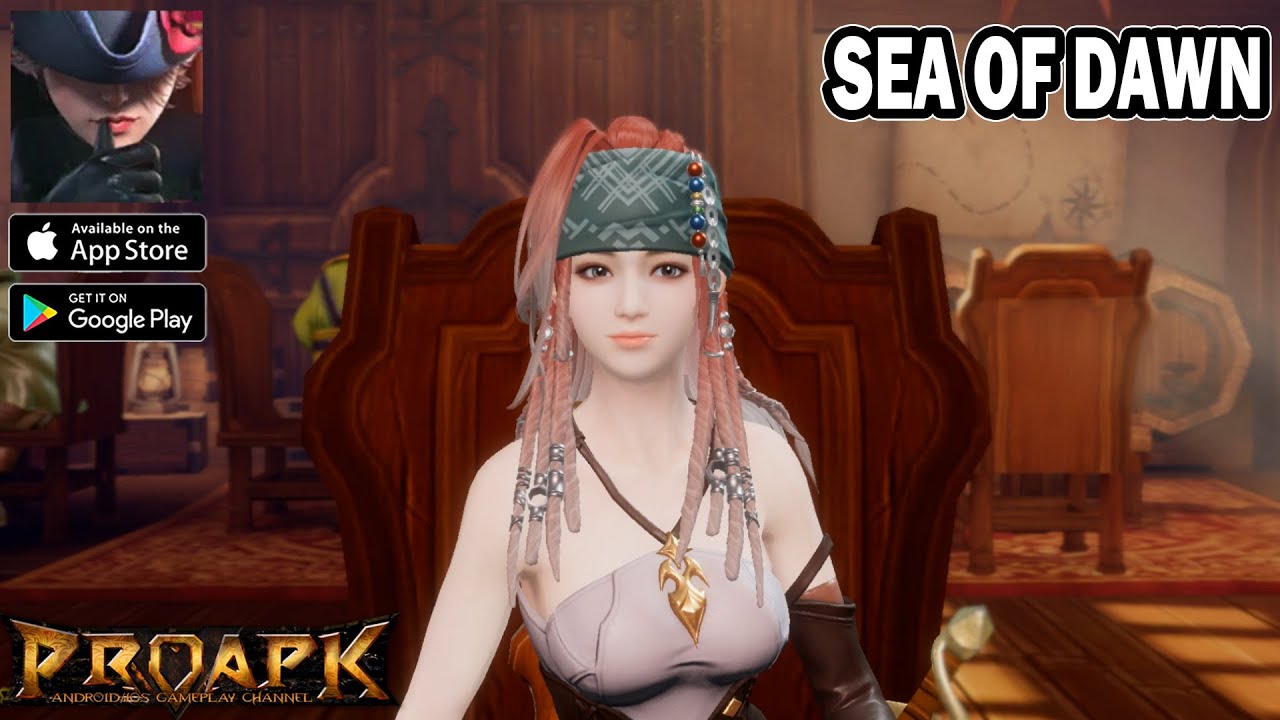 Sea of Dawn Gameplay Android / iOS (3D Open World MMORPG) (Official Launch)