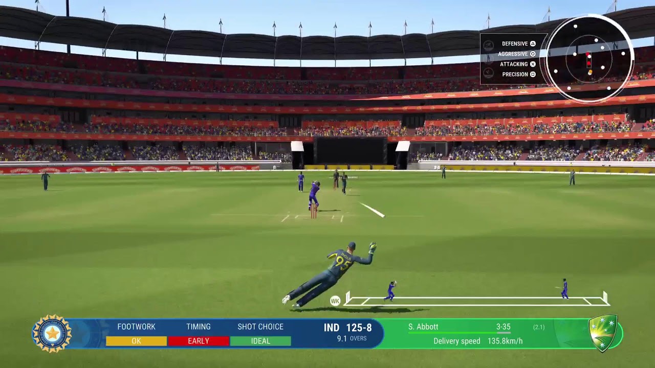 Cricket 24 T20 World cup against Australia