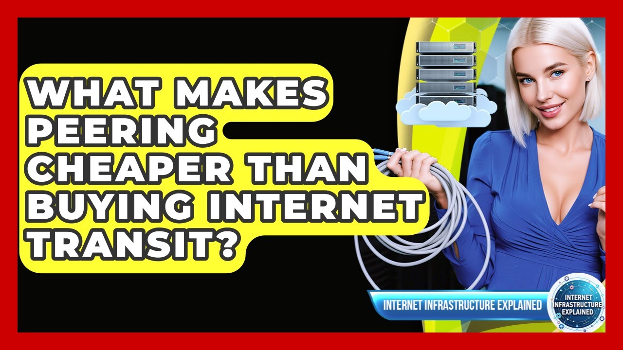 What Makes Peering Cheaper Than Buying Internet Transit? - Internet Infrastructure Explained