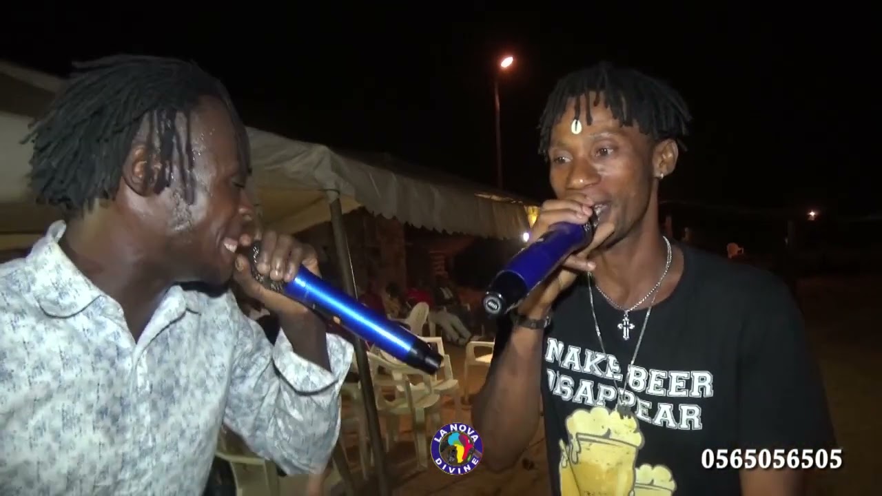 LES GRIOTS WAZI DE BOLI SIROP ET PITIHO DE YOKOLO CHANTENT POUR GUY HERVÉ GBALE A TEHIRI