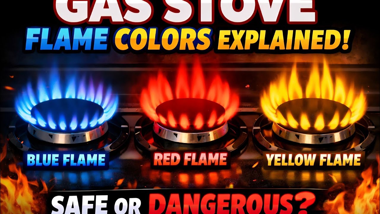 A lot of people  don't know this -Understanding  stove burner colours and combustion 