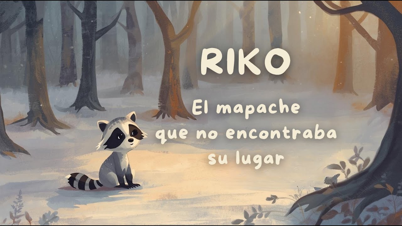 El mapache que no encontraba su lugar 🦝🌙 | Cuento para dormir niños | Calma emocional