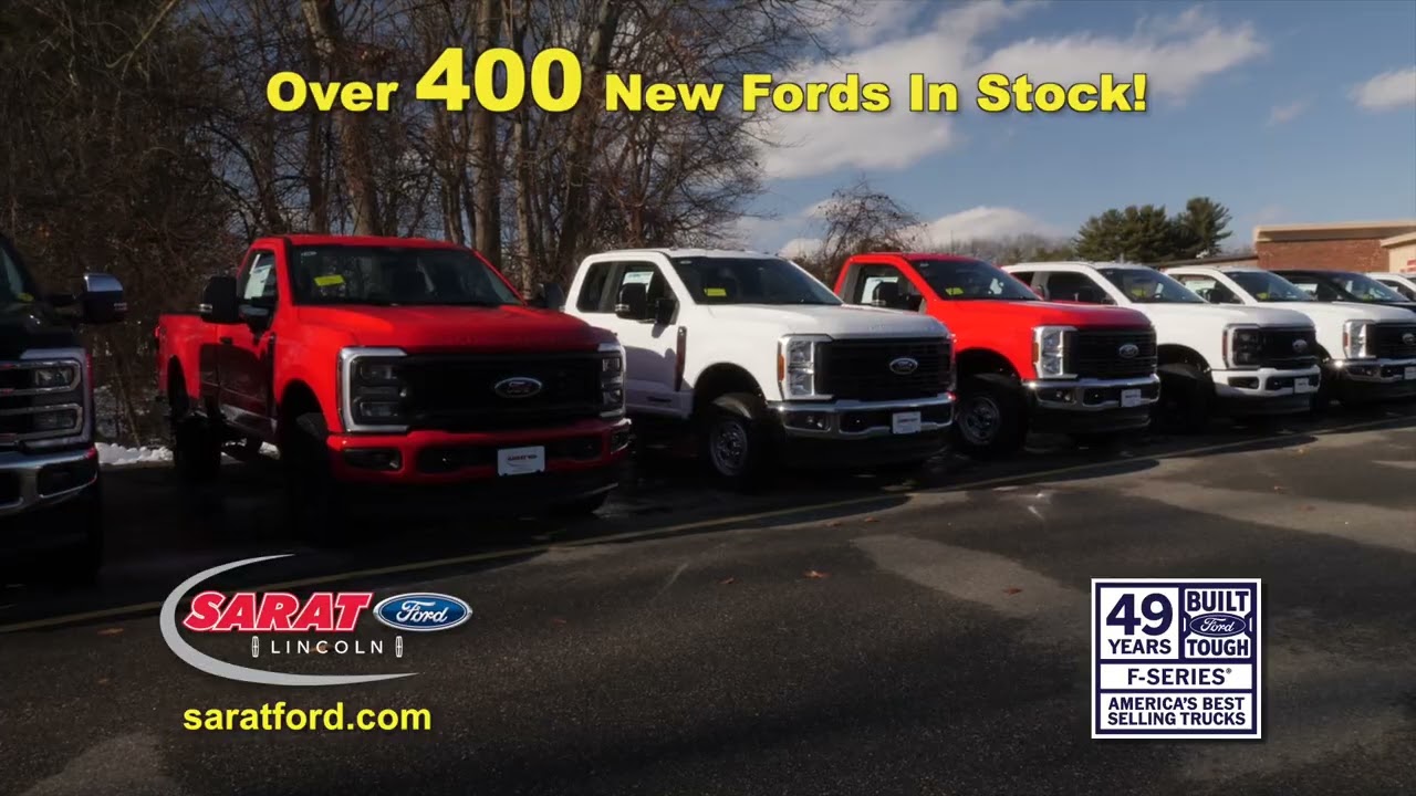 America’s Best-Selling Trucks for 49 Years | Ford F-Series at Sarat Ford | January 2026
