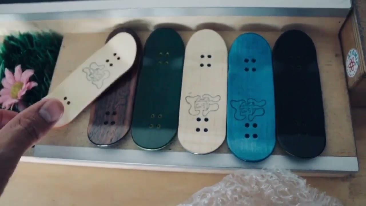 Sponsor package flatface fingerboard