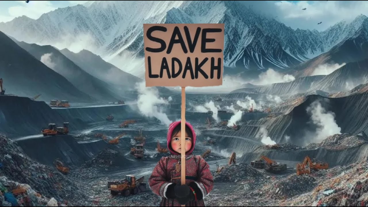 SAVE LADAKH | Official Video | Mar C | New ladakhi rap Song 2024 | @SonamWangchuk66