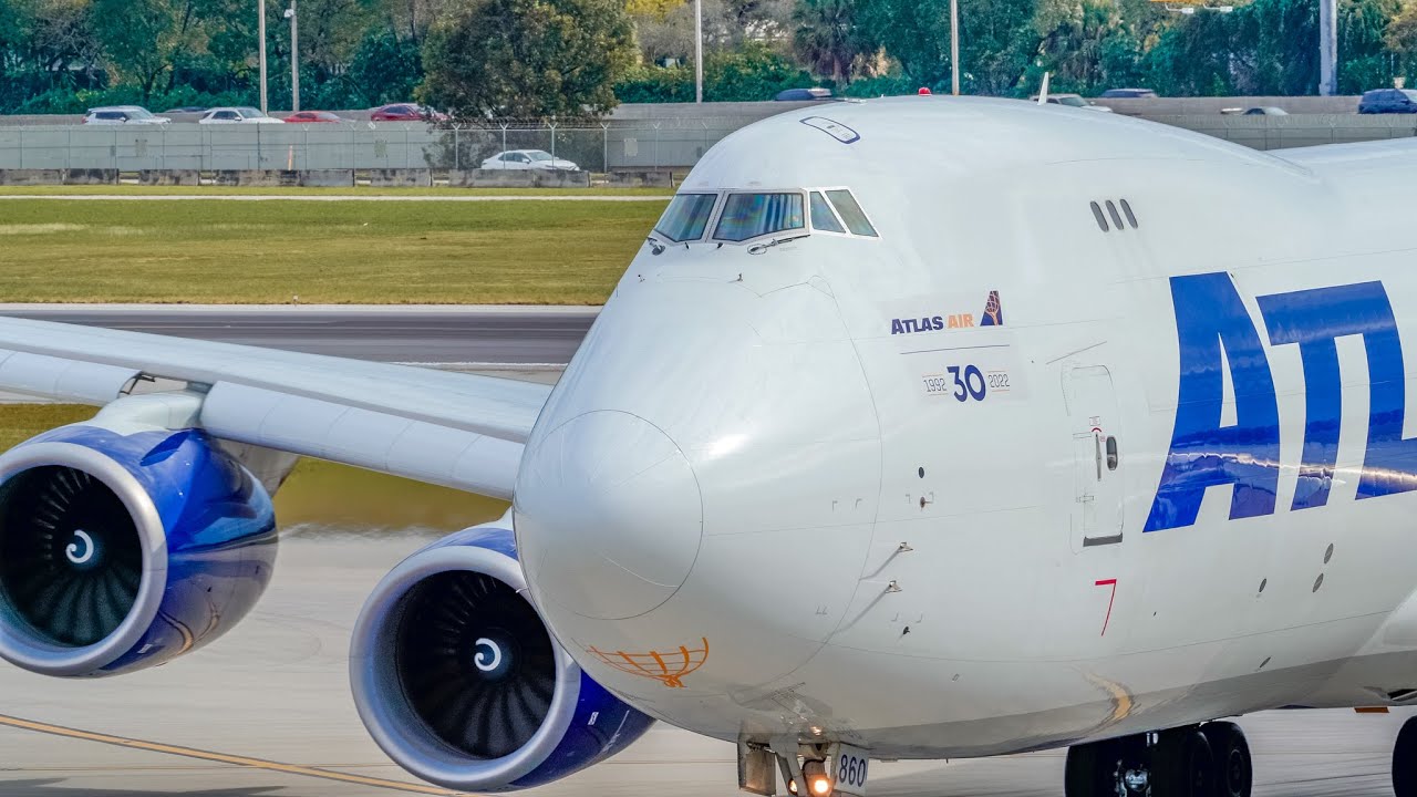 Plane Spotting at Miami International Airport - B747, B787, B767 | Plane Spotting