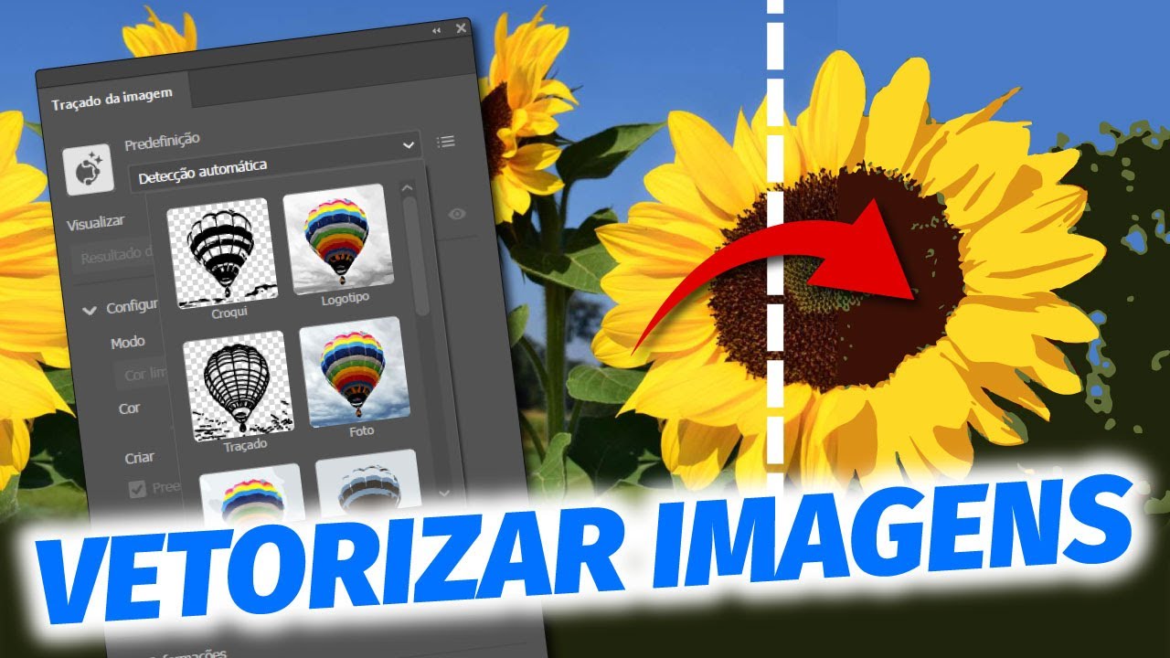 Tudo sobre o NOVO LIVE TRACE do Illustrator!