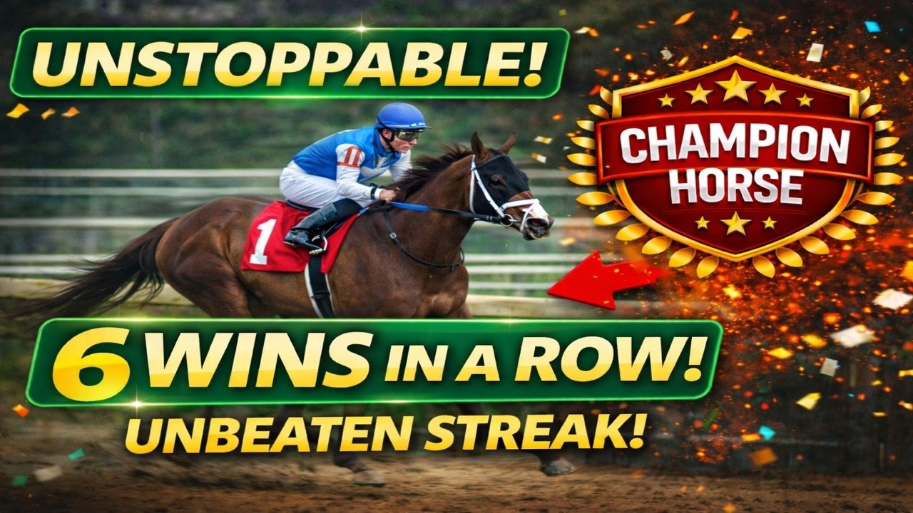 CYBERTIME 6/6 Wins — Full Last 6 Starts Replays | Undefeated Run @Horse Races