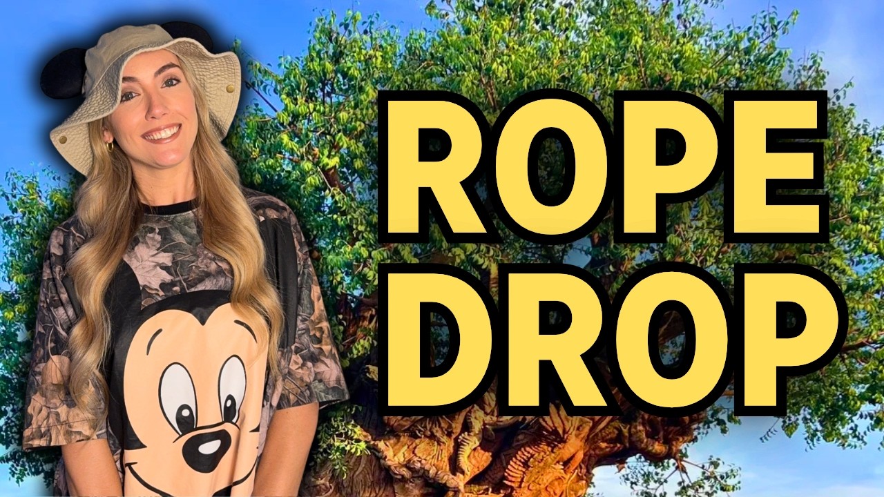Disney World ROPE DROP Animal Kingdom... Is It Worth It?! | Disney World Vlog