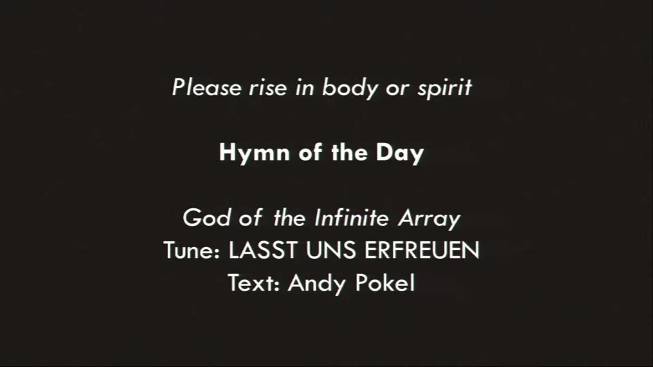 God of the Infinite Array (Foundry Hymnal)