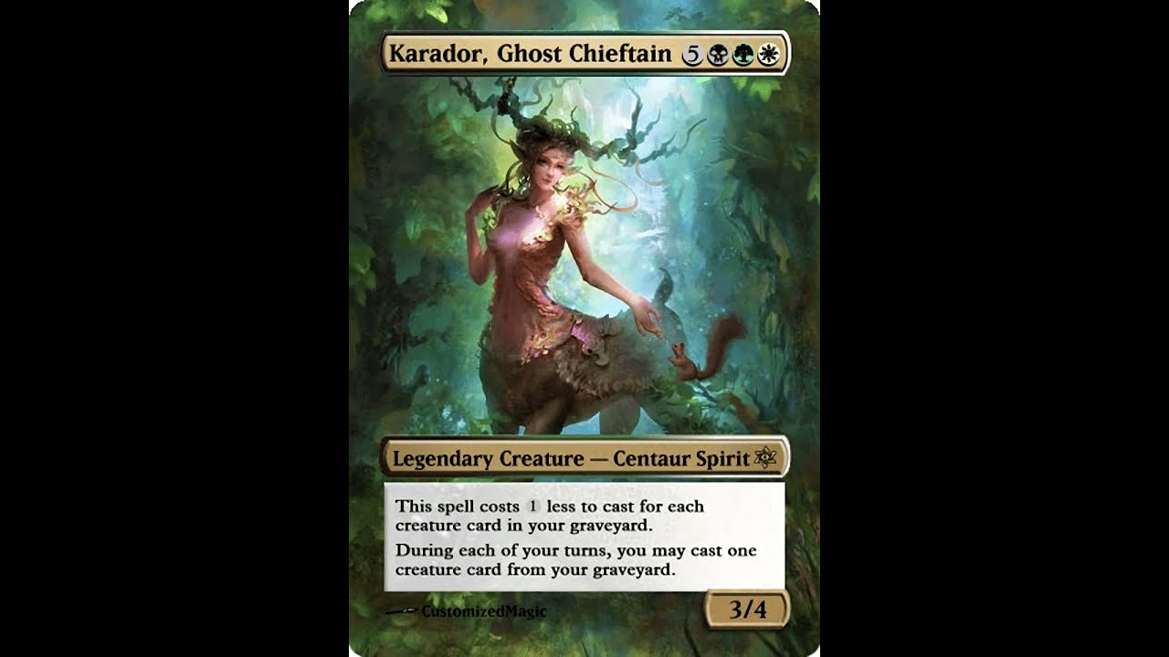 Karador Commander - Deck Profile