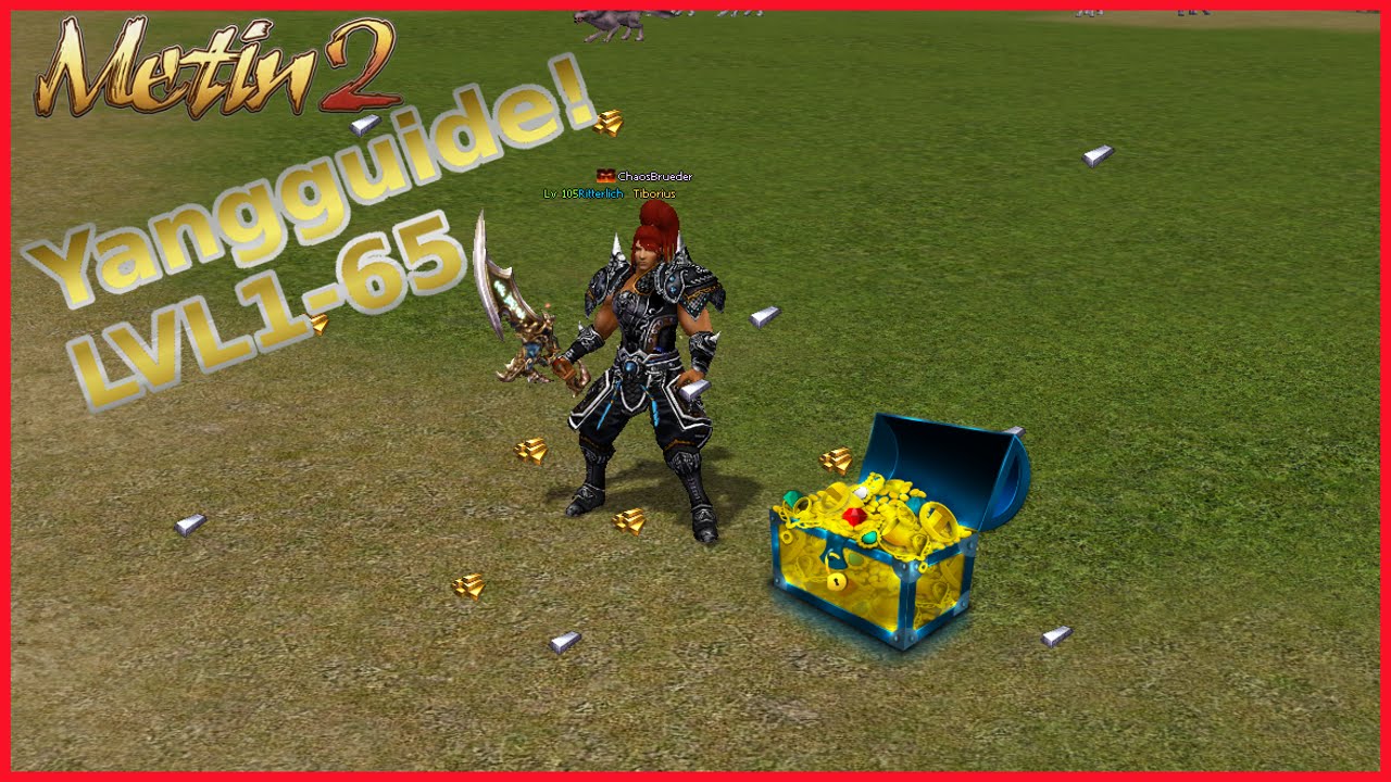 Let's Play Metin2 Praios: Yang gebraucht? Yangguide für LVL1-65!!!