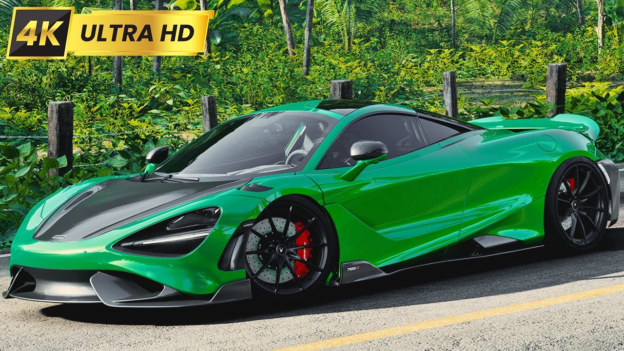 McLaren 765LT | Forza Horizon 5 | Steering wheel gamplay!