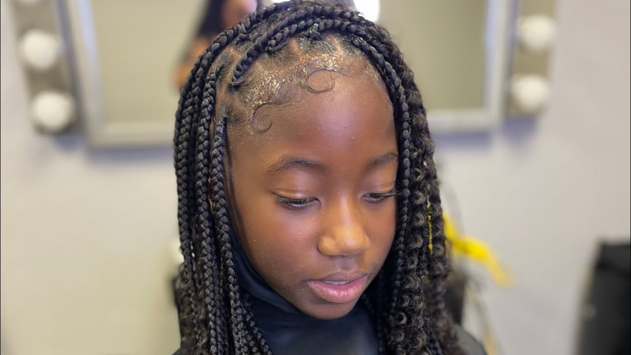This Style Fit Her So Well| Boho Braided Bob on a Kid