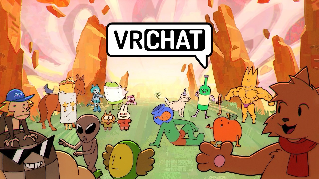 Анимированный трейлер VRChat: iOS + Android уже доступен!