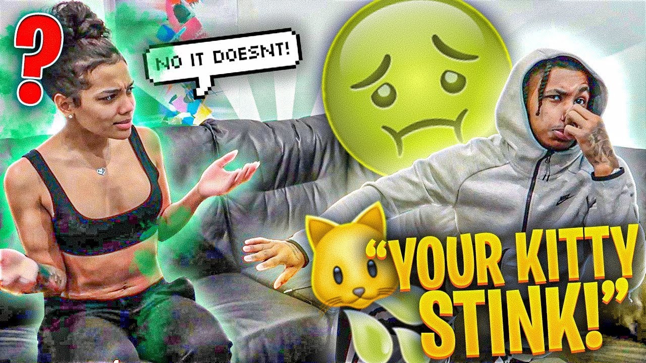 I TOLD SEVEN HER KITTY STINKS AND THIS HAPPENED!! **didn't end well**