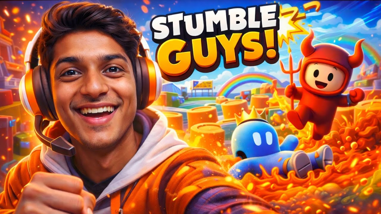 🎮 Stumble Guys LIVE! Join the Fun with Viewers Now!