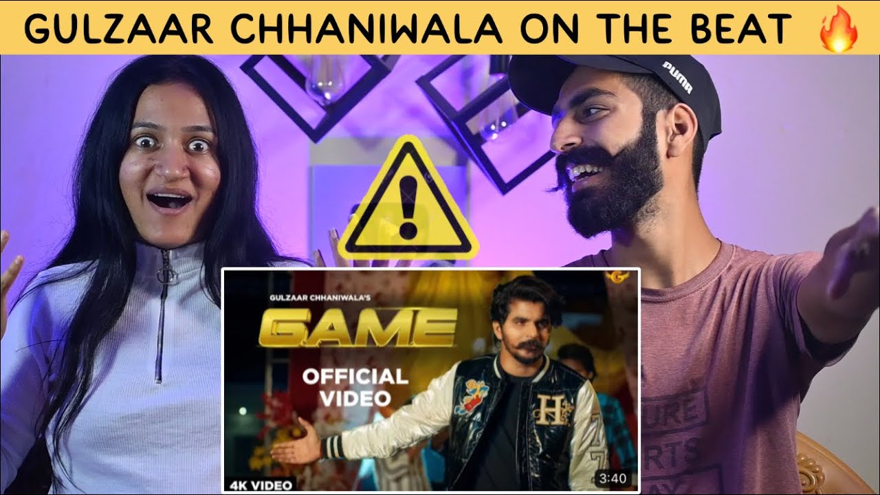 Reaction to : Game ~ Gulzaar Chhaniwala | Beat Blaster