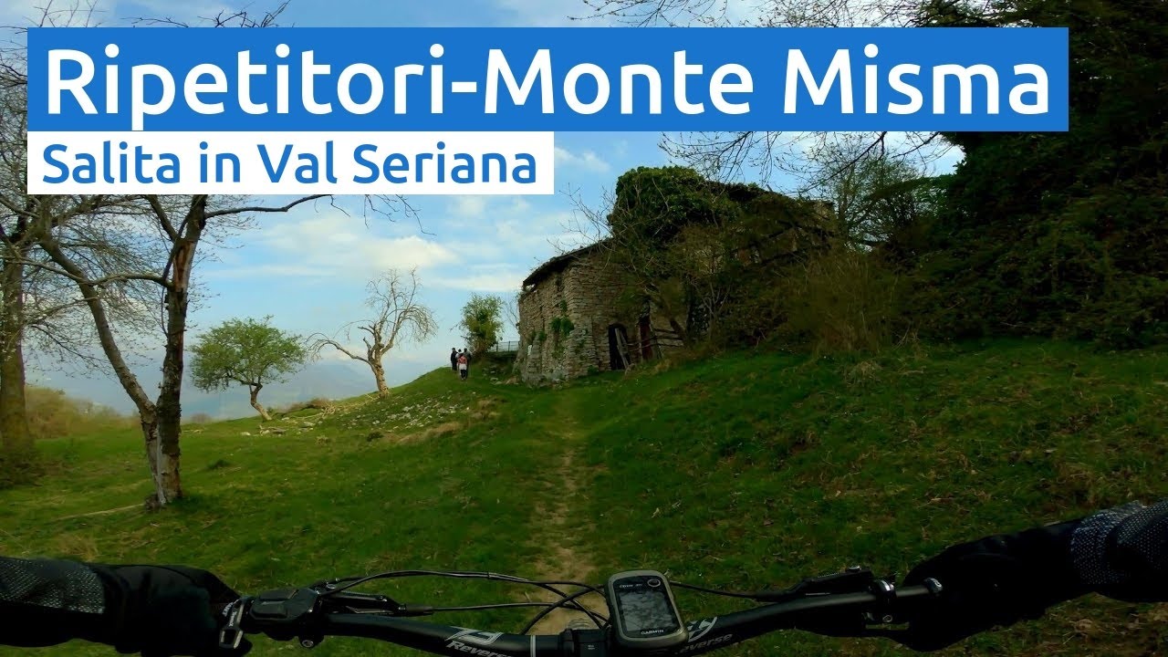 Val Seriana: Salita al Monte Misma da Pradalunga per i ripetitori - MTB Bergamo
