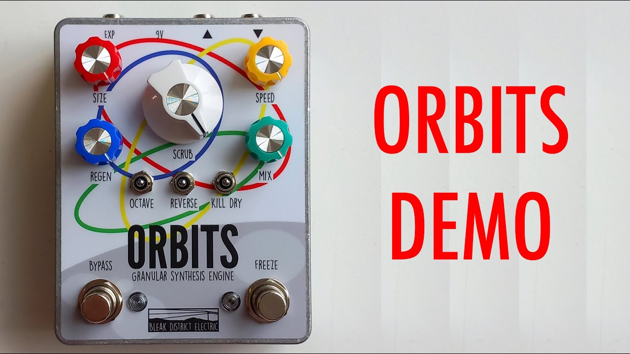 ORBITS granular delay reverb soundscape pedal #guitarpedals #synth #ambientmusic