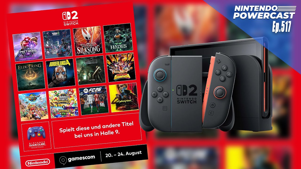 Nintendo At Gamescom 2025, Drag and Drive Thoughts, NPC Ep. 517