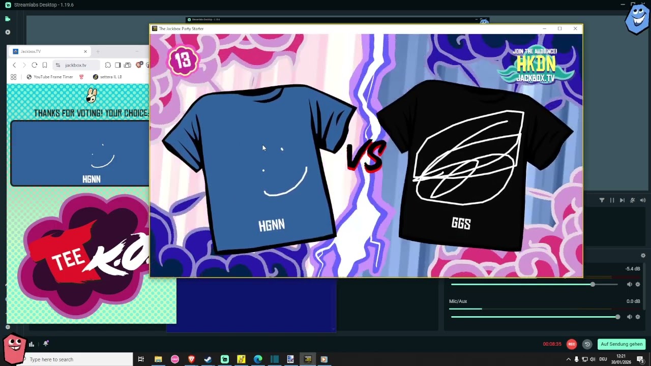 The Jackbox Party Starter all 3 games K0fu Twitawoo Paroah
