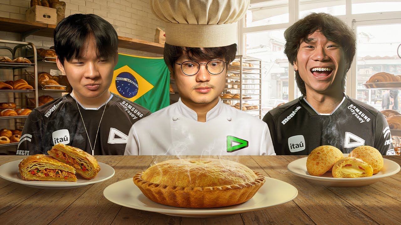 GRINGOS EXPERIMENTANDO COMIDA BRASILEIRA: CLÁSSICOS DE PADARIA | LOUD LOL
