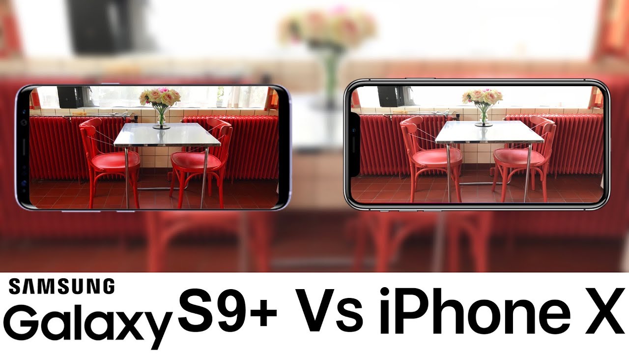 Samsung Galaxy S9+ Vs iPhone X Camera Test