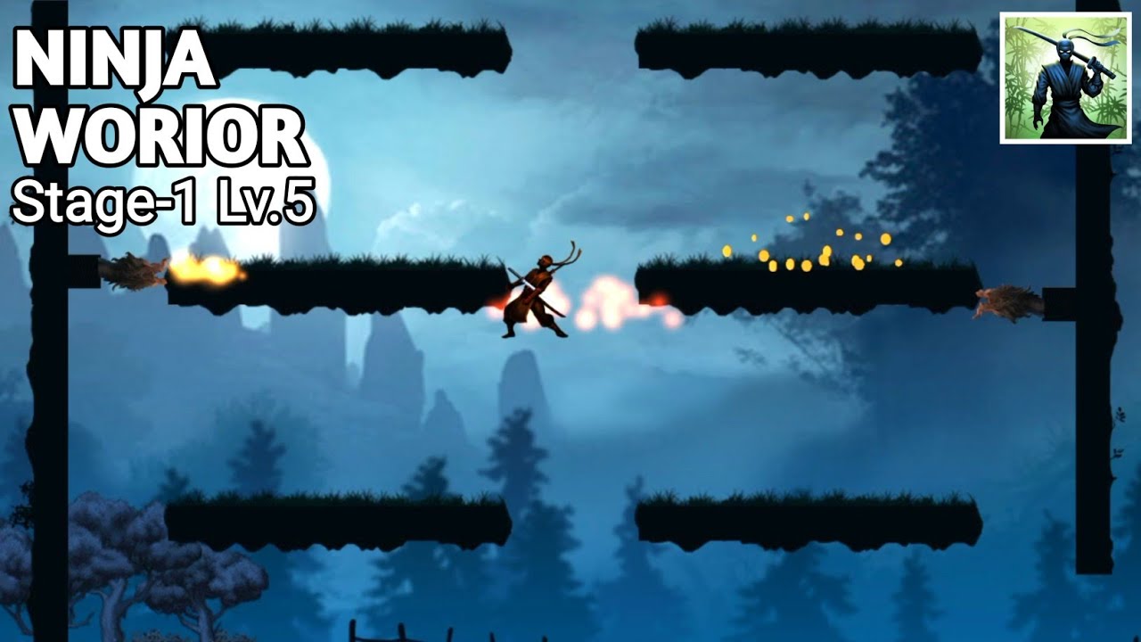 Ninja Warrior: legend of adven Bamboo Forest Level - 5 | Ninja Worior | AGENT8th