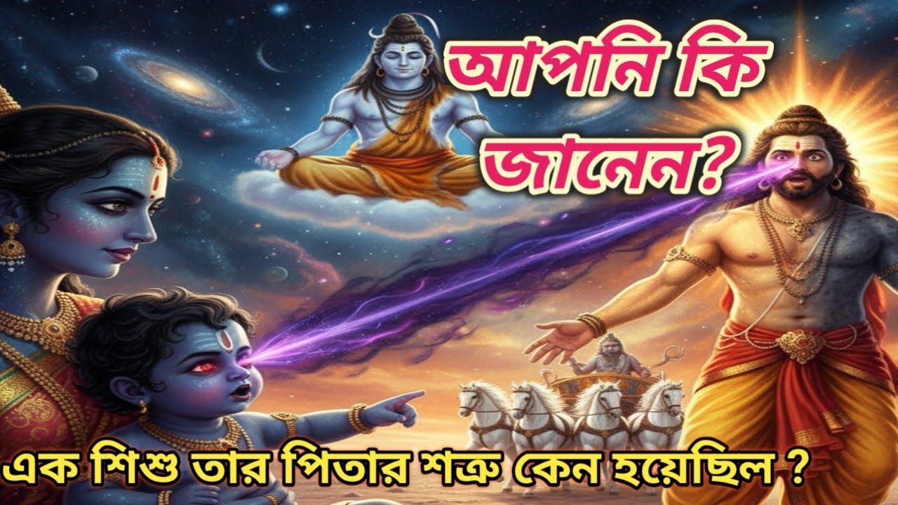 #সূর্যপুত্র শনিদেবের জন্মের অলৌকিক কাহিনী ও ছায়ার ত্যাগ | #Mystery of Lord Shani's Birth