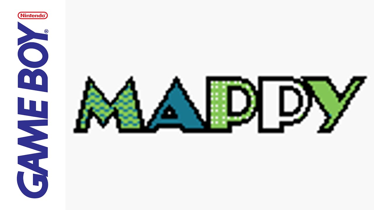 [GB] Namco Gallery Vol. 1 - Mappy (1996) 100 Stage Longplay