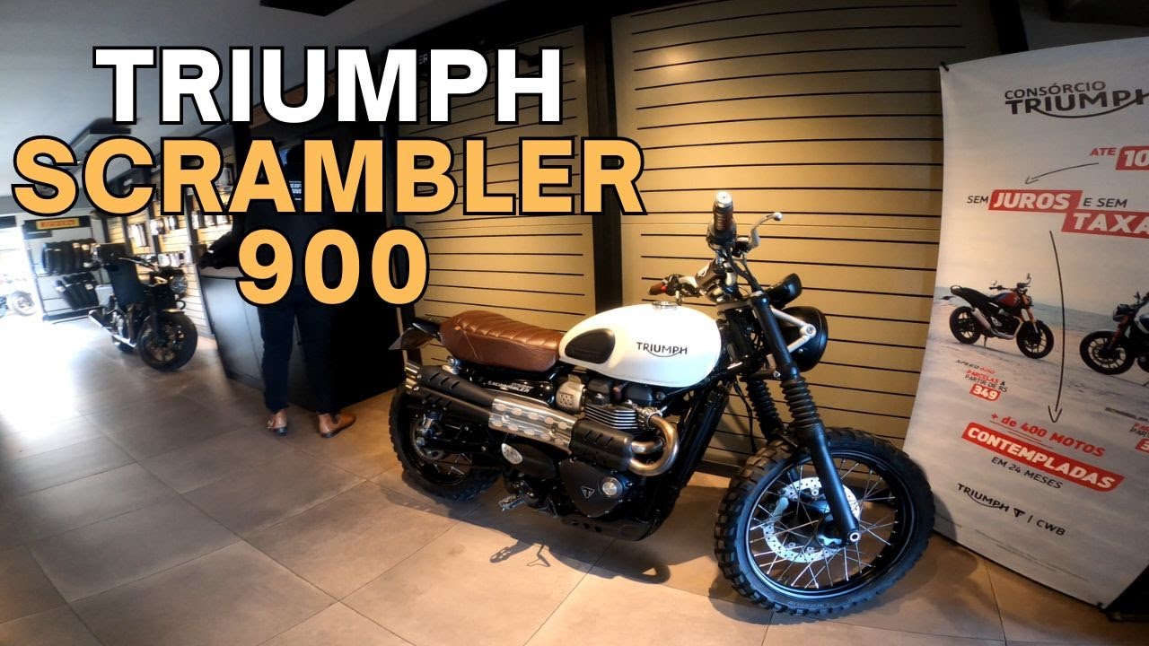INDO A CURITIBA BUSCAR A TRIUMPH SCRAMBLER 900