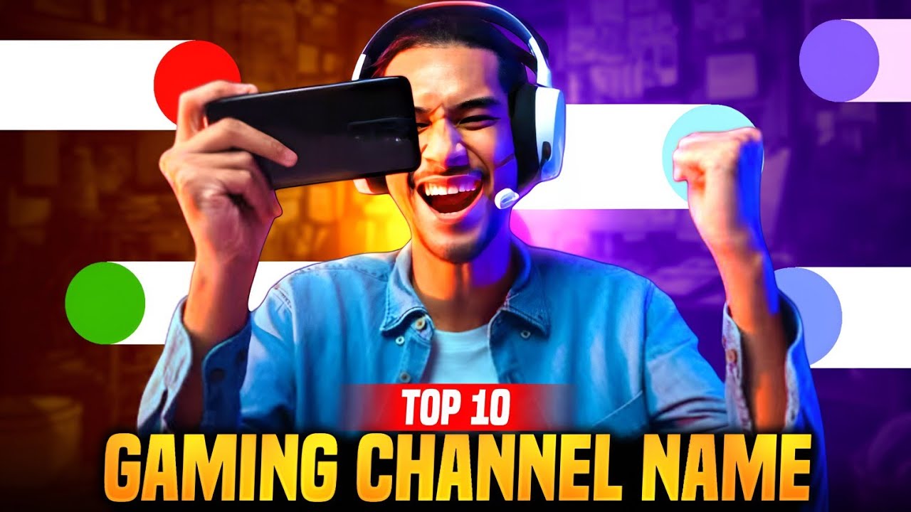 Top 10 Unique Gaming Channel Name Ideas 2025 || Gaming Channel Name 2025