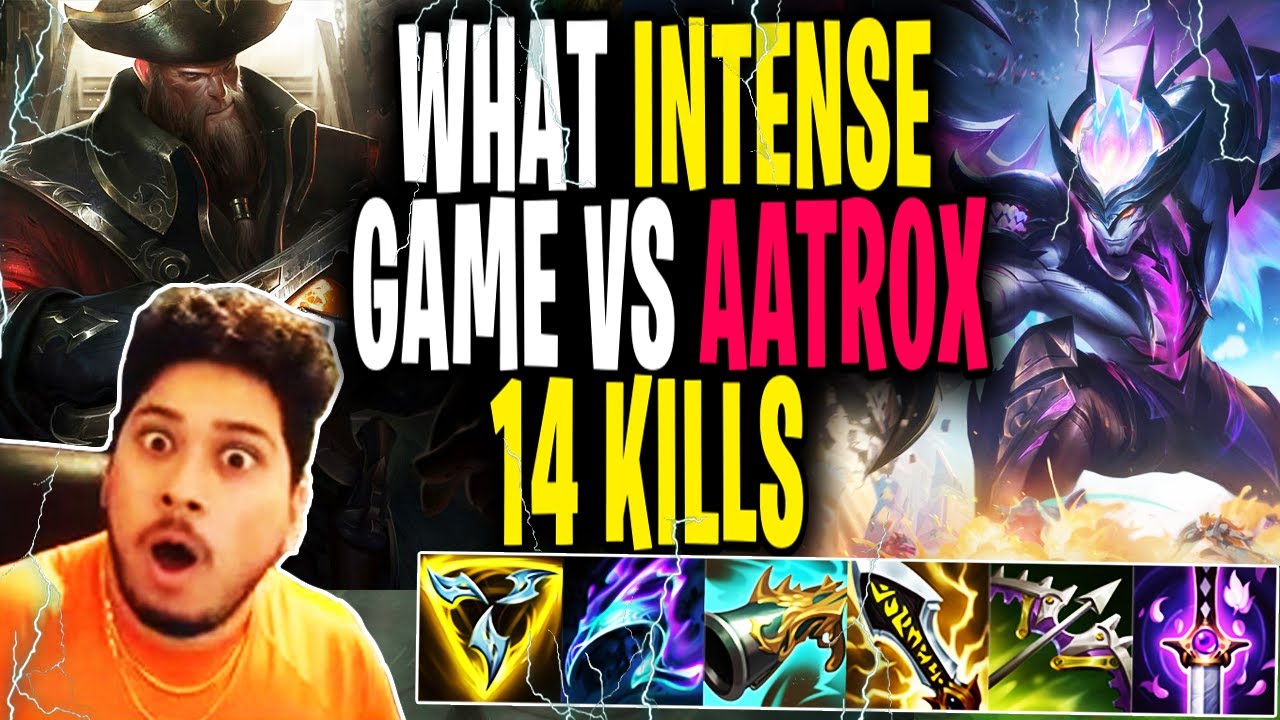 SOLARBACCA What an INTENSE Game VS AATROX (14 Kills)