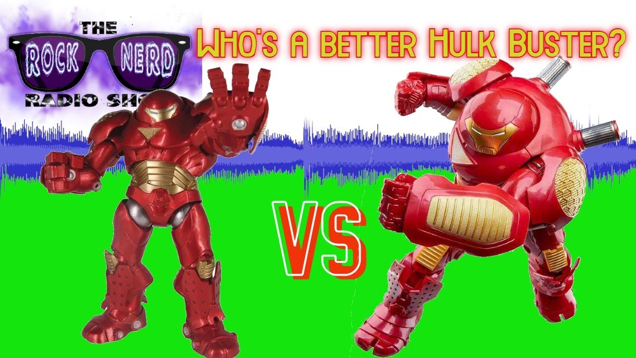 Marvel Legends Hulkbuster Iron Man - Which Is Better? | Rock Nerd Radio