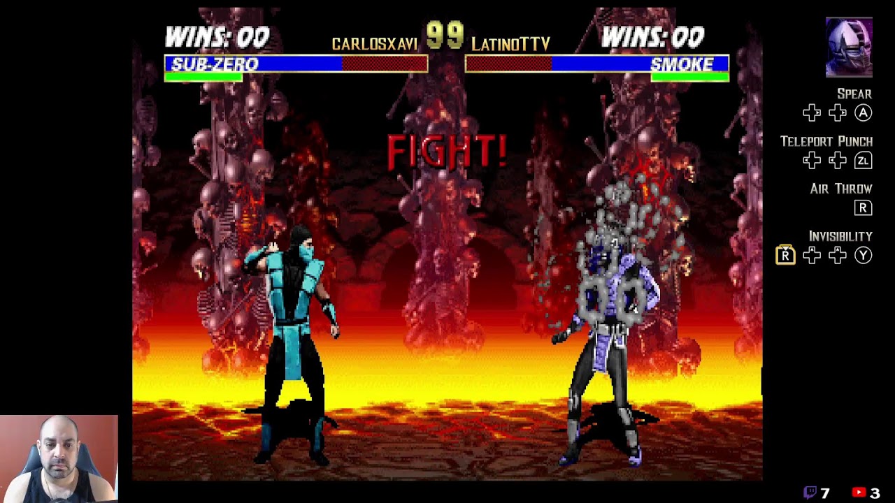 MK Legacy Kollection lobbies on the Switch 2