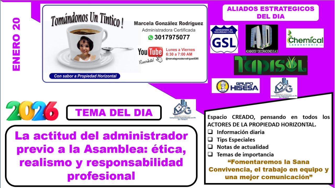 La actitud del administrador previo a la Asamblea