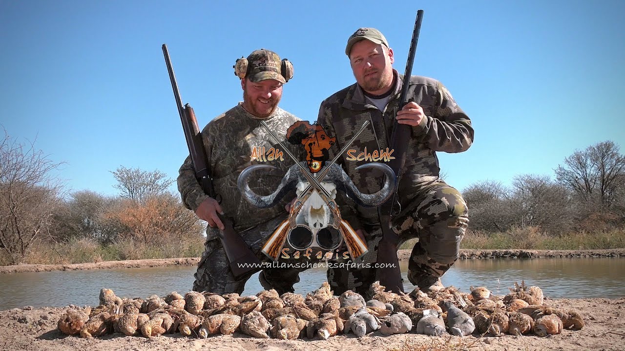 ALLAN SCHENK SAFARIS - KALAHARI SAND GROUSE HUNT 2021