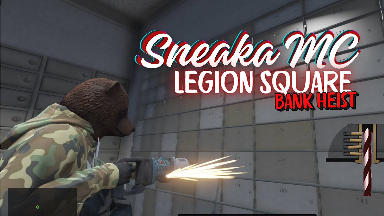 HighLife RP | Legion Bank Heist | Sneaka MC