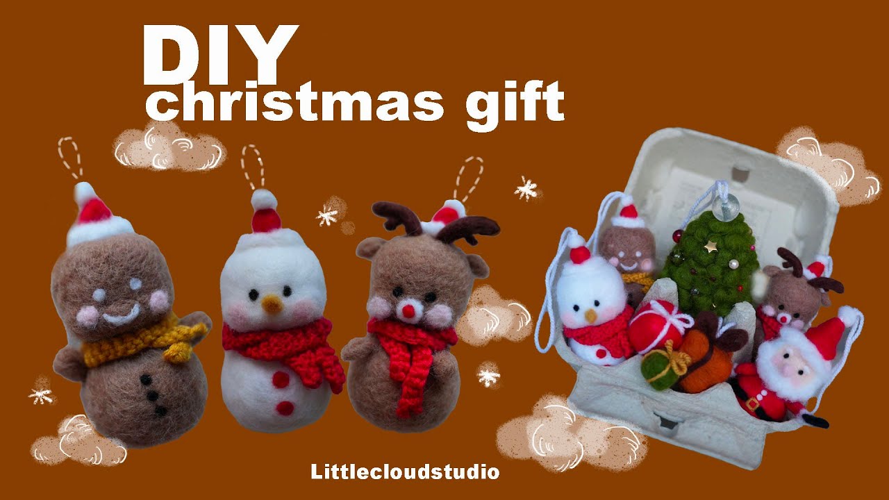 how to make easy Christmas tree pendants2023/ good gift /handmade/ Christmas gift
