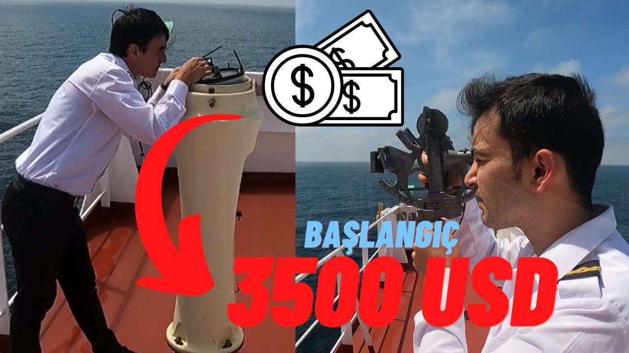 Başlangıç 3500 Dolar Nasıl Denizci olunur? Bu işin sırrı ne? (Uzakyol Zabit Başarıları, Vlog)