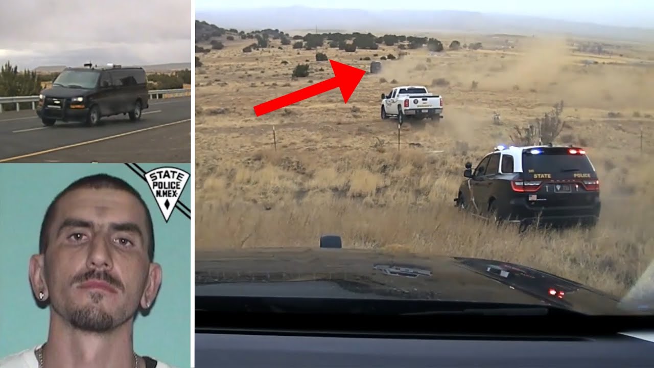 Prisoner Steals Van From Deputy And Takes Police On An Off Road Adventure
