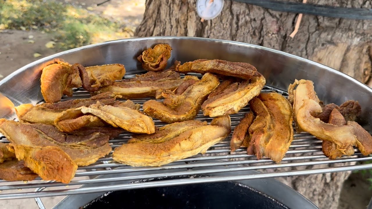 Gustan chicharrón de puerco Mariskero lo preparo así en el árbol