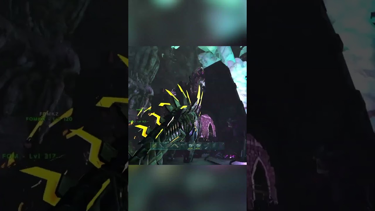 Carno Cave Raid ⚔️ #ark #arkpvp #shorts