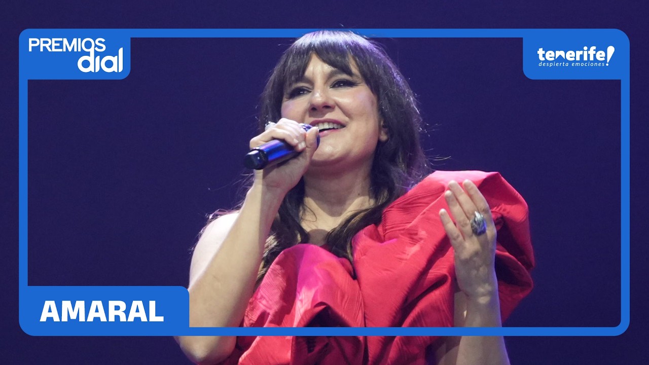 AMARAL - Eso que te vuela la cabeza | En directo en Premios Dial Tenerife 2026