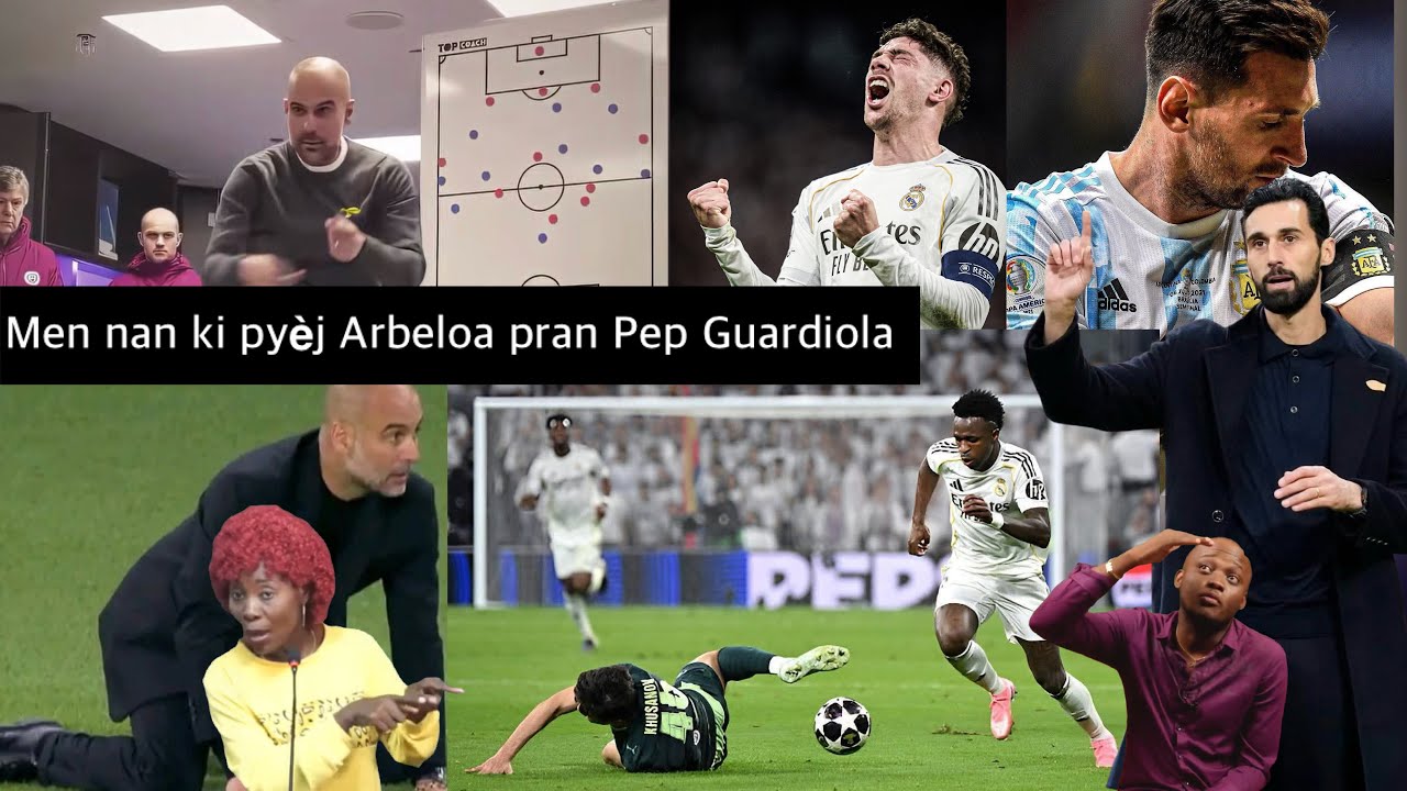 Men nan gwo pyèj Arbeloa pran Guardiola, Argenine pa vle jwe finalisa nan Bernabeu, 11 UEFA soti