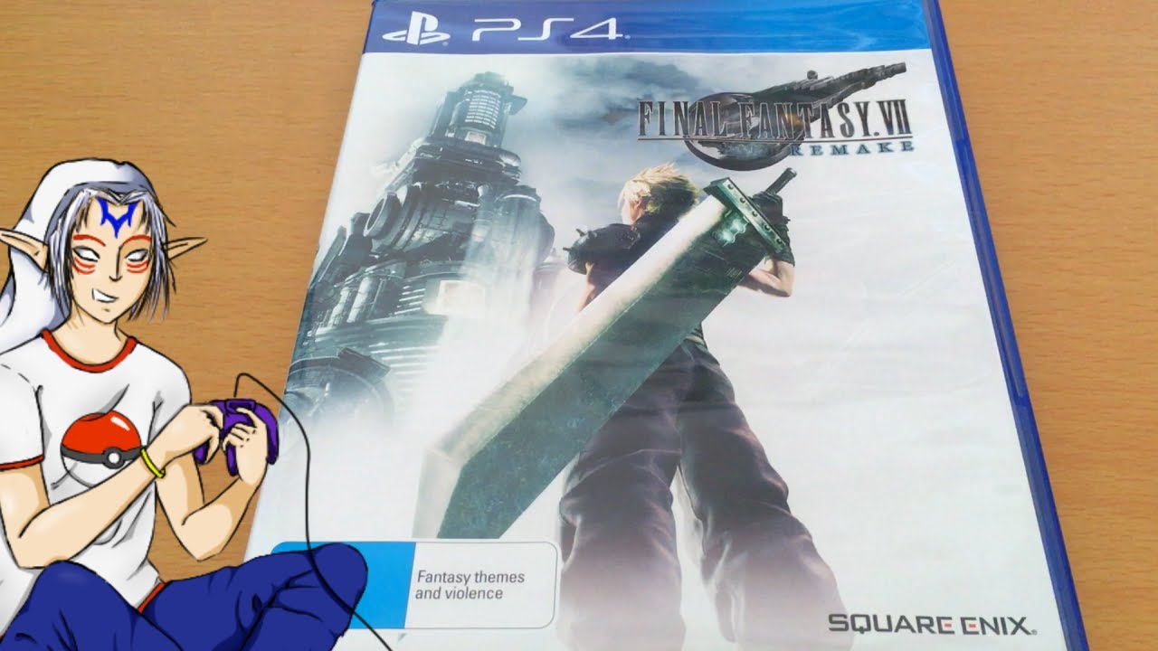 Final Fantasy VII Remake (PS4) Unboxing & First Impressions!